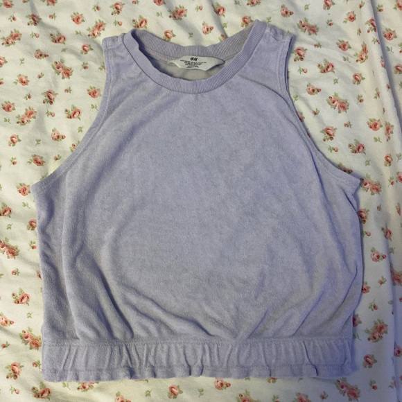 H&M Cropped tank top - Picture 1 of 2